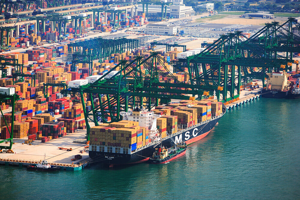 pasir panjang container yard surfacing – pasir panjang